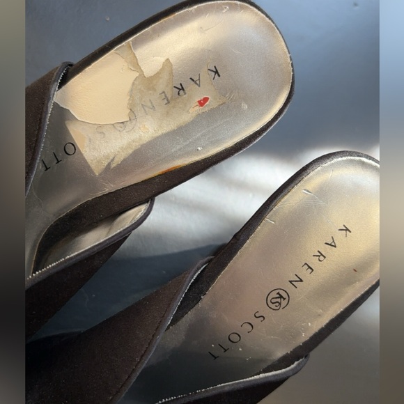 Karen Scott Jeweled Mule Heels - Picture 3 of 6